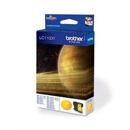 Tinteiro original Brother LC1100 amarelo - LC1100Y