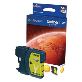 Tinteiro original Brother LC1100XL amarelo - LC1100HYY Tinteiro original Brother LC1100XL amarelo - LC1100HYY
