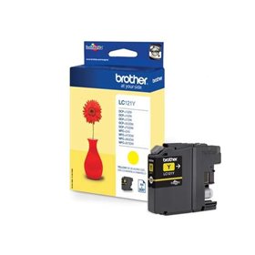 Tinteiro original Brother LC121 Amarelo - LC121YBP Tinteiro original Brother LC121 Amarelo - LC121YBP