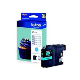 Tinteiro original Brother LC123 Cyan - LC123CBP Tinteiro original Brother LC123 Cyan - LC123CBP