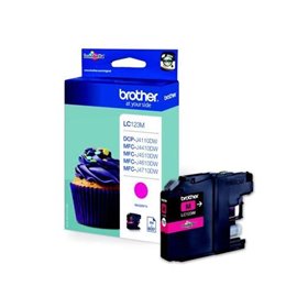 Tinteiro original Brother LC123 Magenta - LC123MBP Tinteiro original Brother LC123 Magenta - LC123MBP