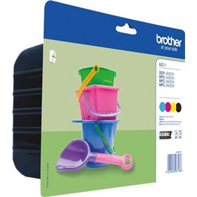 Brother LC221 4-Pack Tinteiros originais - LC221VALBP