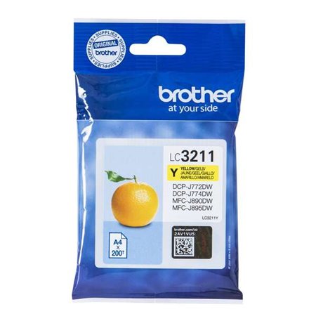 Tinteiro original Brother LC3211 amarelo - LC3211Y