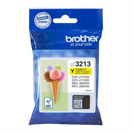 Tinteiro original Brother LC3213 amarelo - LC3213Y