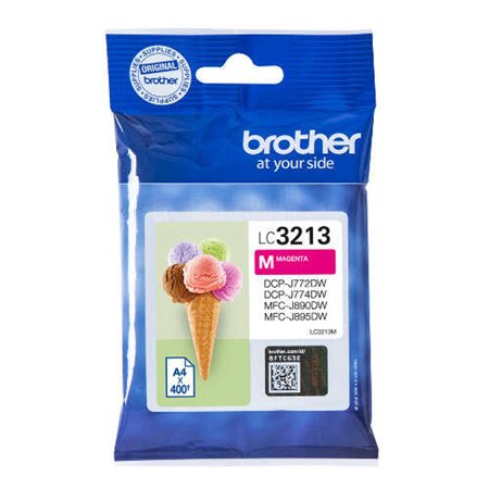 Tinteiro original Brother LC3213 Magenta - LC3213M
