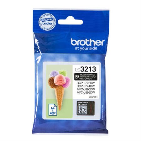 Tinteiro original Brother LC3213 Preto - LC3213BK