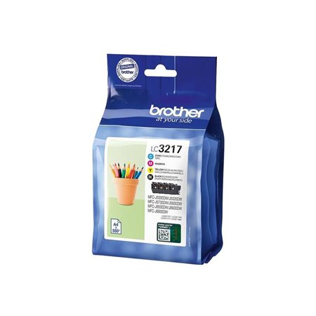 Brother LC3217 Pack de 4 Tinteiros originais - LC3217VAL