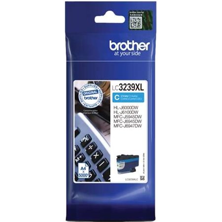 Tinteiro original Brother LC3239XL ciano - LC3239XLC