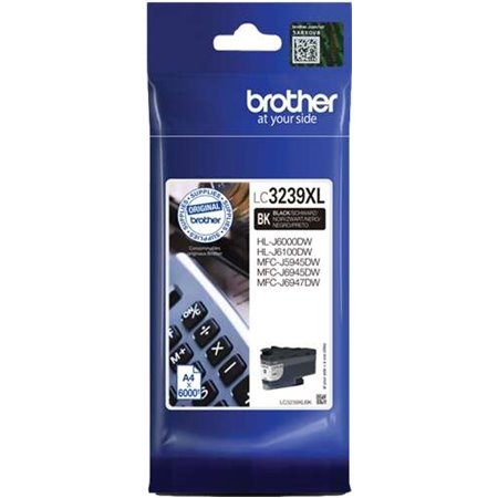 Tinteiro original Brother LC3239XL preto - LC3239XLBK