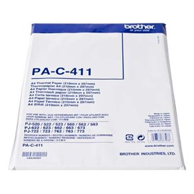 Brother PAC411 Pack de 100 folhas A4 de papel térmico original