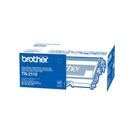 Toner original preto Brother TN2110