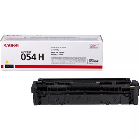 Toner original Canon 054H amarelo - 3025C002