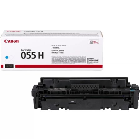 Toner original Canon 055H ciano - 3019C002