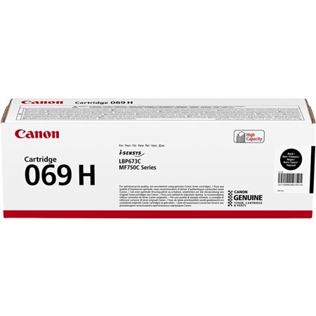 Toner original preto Canon 069H - 5098C002