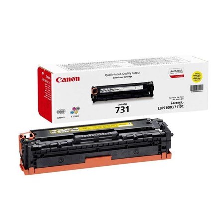 Toner original Canon 731 amarelo - 6269B002