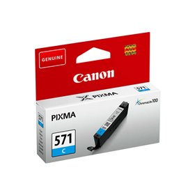 Tinteiro original Canon CLI571 ciano - 0386C001