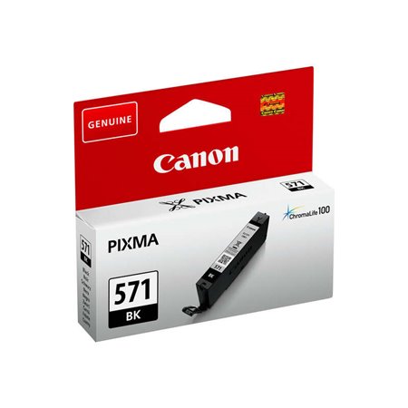 Tinteiro original Canon CLI571 preto - 0385C001