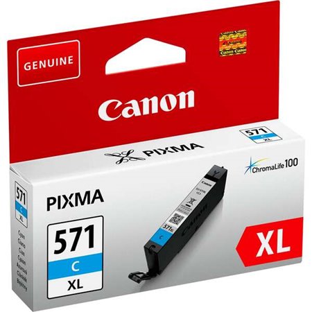 Tinteiro original Canon CLI571XL ciano - 0332C001