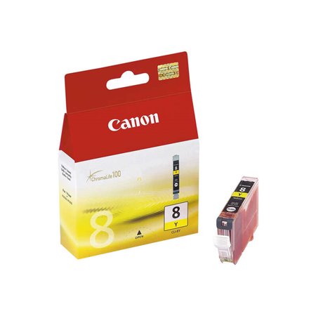 Tinteiro Canon CLI8 amarelo original - 0623B001