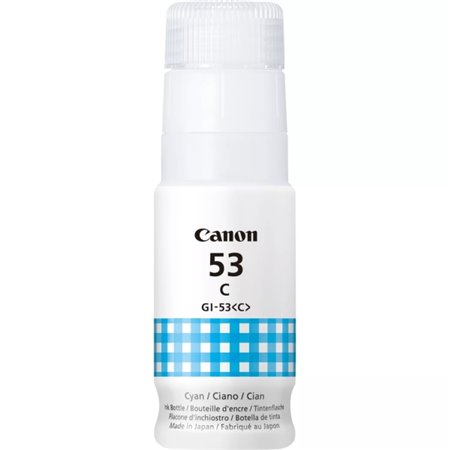 Garrafa original Canon GI53 Cyan - GI53C/4673C001
