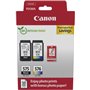 Canon PG575/CL576 Pack de 2 Tinteiros originais + 50 folhas de papel fotográfico - 5438C004