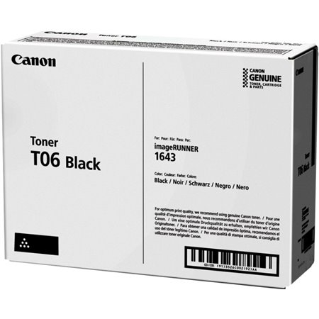 Toner original preto Canon T06 - 3526C002