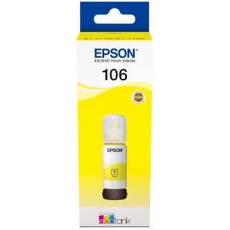 Garrafa original Epson 106 amarelo - C13T00R440