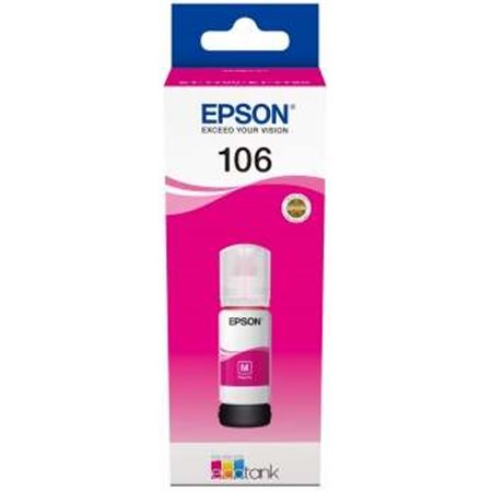 Garrafa original Epson 106 Magenta - C13T00R340