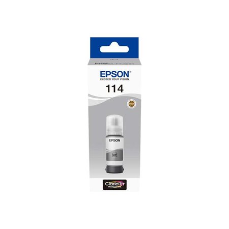 Garrafa pigmentada original Epson 114 cinza - C13T07B540