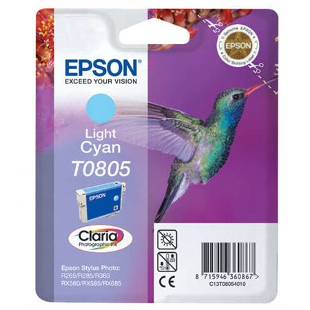 Tinteiro original Epson T0805 ciano claro - C13T08054011