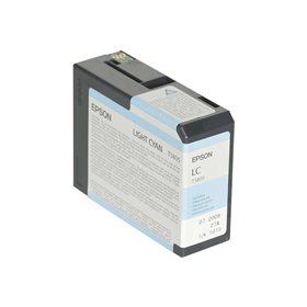 Tinteiro original Epson T5805 ciano claro - C13T580500