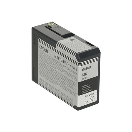 Tinteiro original Epson T5808 preto fosco - C13T580800