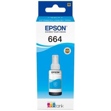 Garrafa original Epson T6642 Cyan - C13T664240