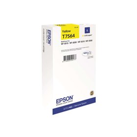 Tinteiro original Epson T7564 amarelo - C13T756440/C13T75644N