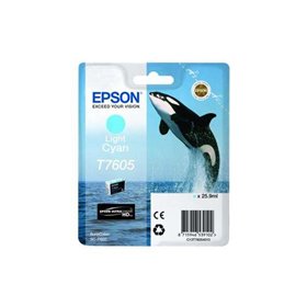 Tinteiro original Epson T7605 ciano claro - C13T76054010