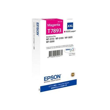 Tinteiro original Epson T7893 Magenta - C13T789340