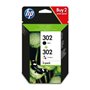 Tinteiros originais HP 302 preto + colorido, Pack de 2 - X4D37AE