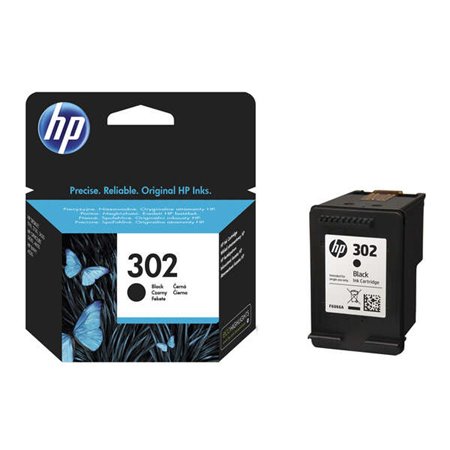 Tinteiro original preto HP 302 - F6U66AE