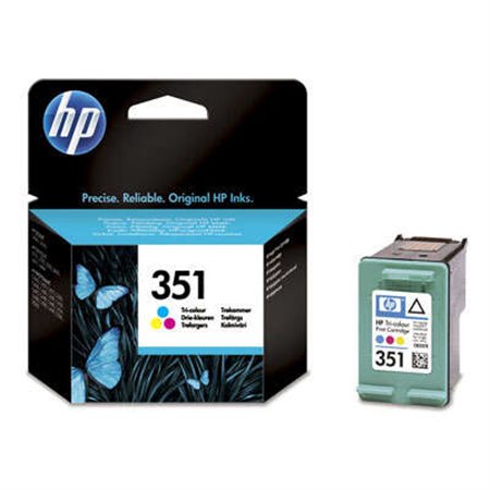 Tinteiro original HP 351 colorido - CB337EE