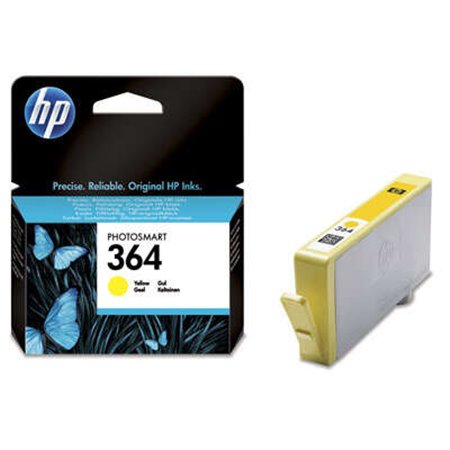 Tinteiro original HP 364 amarelo - CB320EE