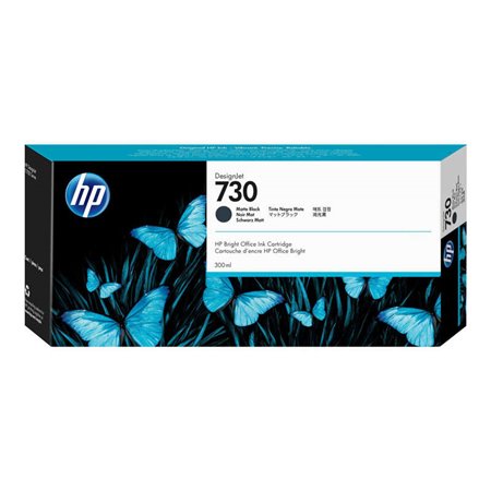 Tinteiro original preto fosco HP 730 - P2V71A