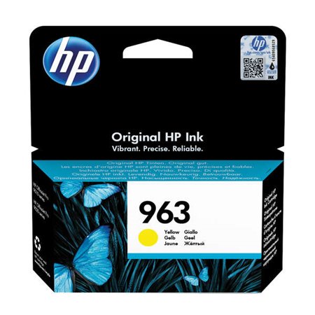 Tinteiro original HP 963 amarelo - 3JA25AE
