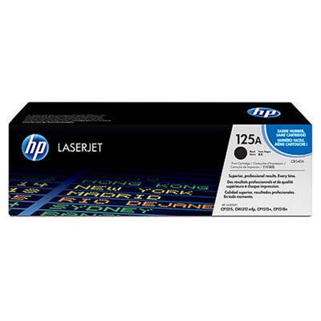 Toner original preto HP CB540A - 125A