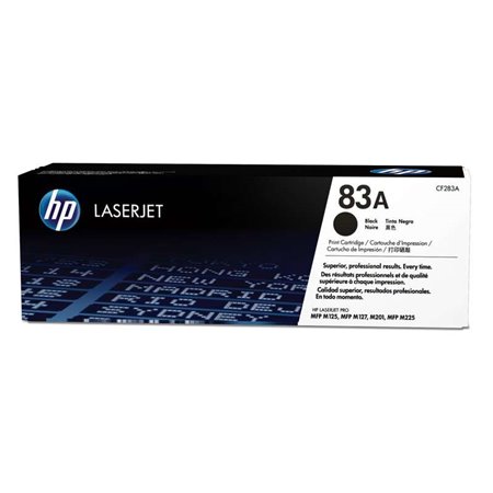 Toner original preto HP CF283A - 83A