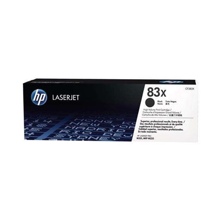 Toner original preto HP CF283X - 83X