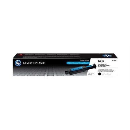Kit de recarga de toner original preto HP W1143A - 143A