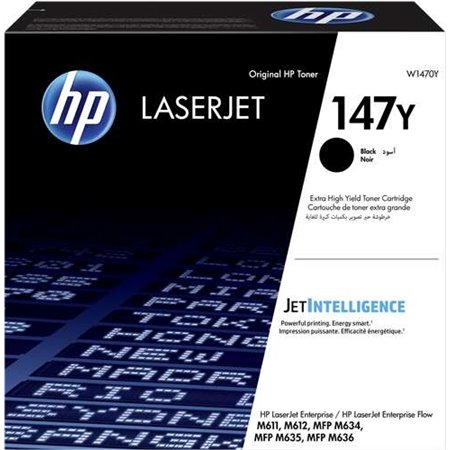 Toner original preto HP W1470Y - 147Y
