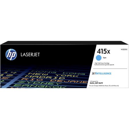 Toner original HP W2031X ciano - 415X