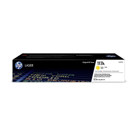 Toner original amarelo HP W2072A - 117A