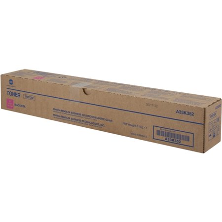 Toner original Konica Minolta TN512 Magenta - TN512M/A33K352